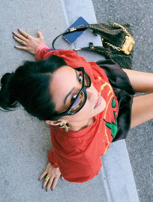 Camila wearing JANUS